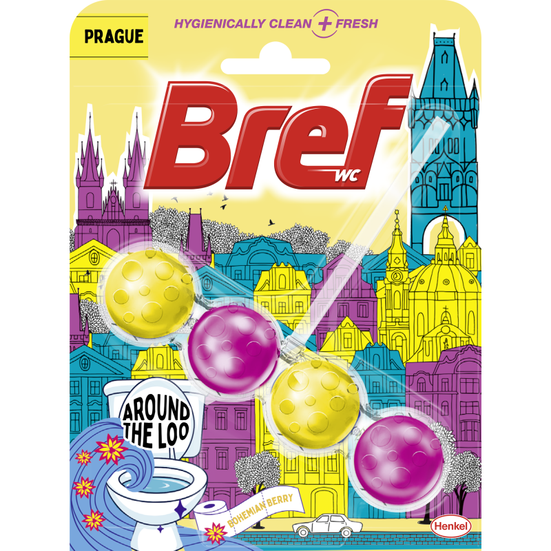 Wc-raikastin Bref 50 g LE Prague Bohemian Berry