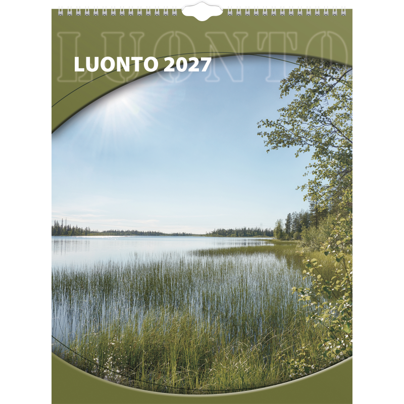 Seinäkalenteri Burde 2027 Luonto