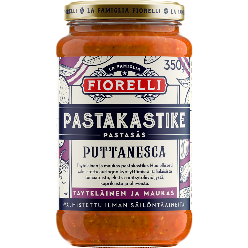 Pastakastike Fiorelli 350 g Puttanesca