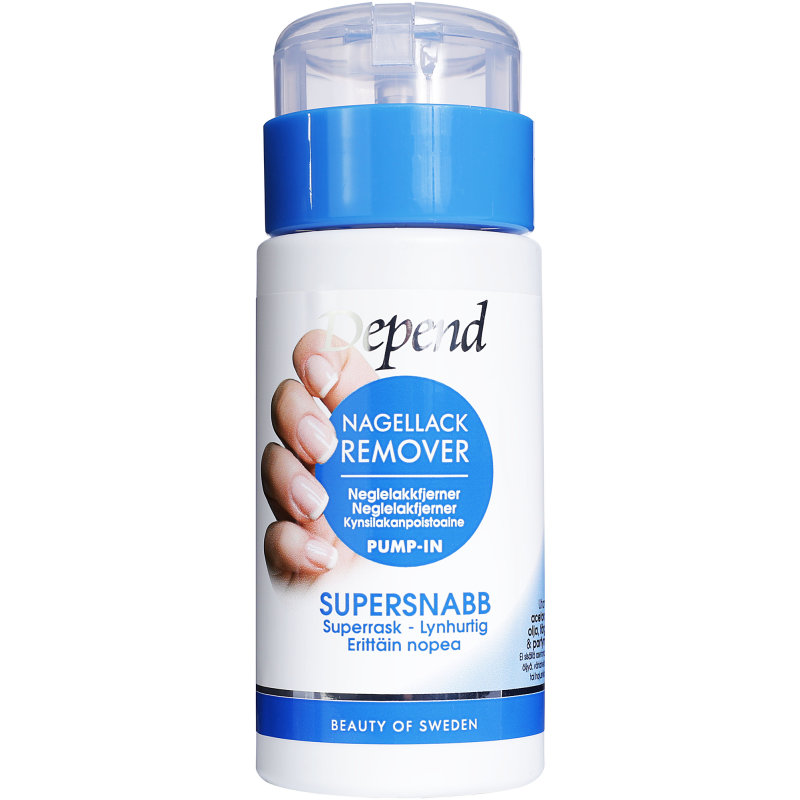Kynsilakanpoistoaine Depend 125 ml Pump-In nr 2841