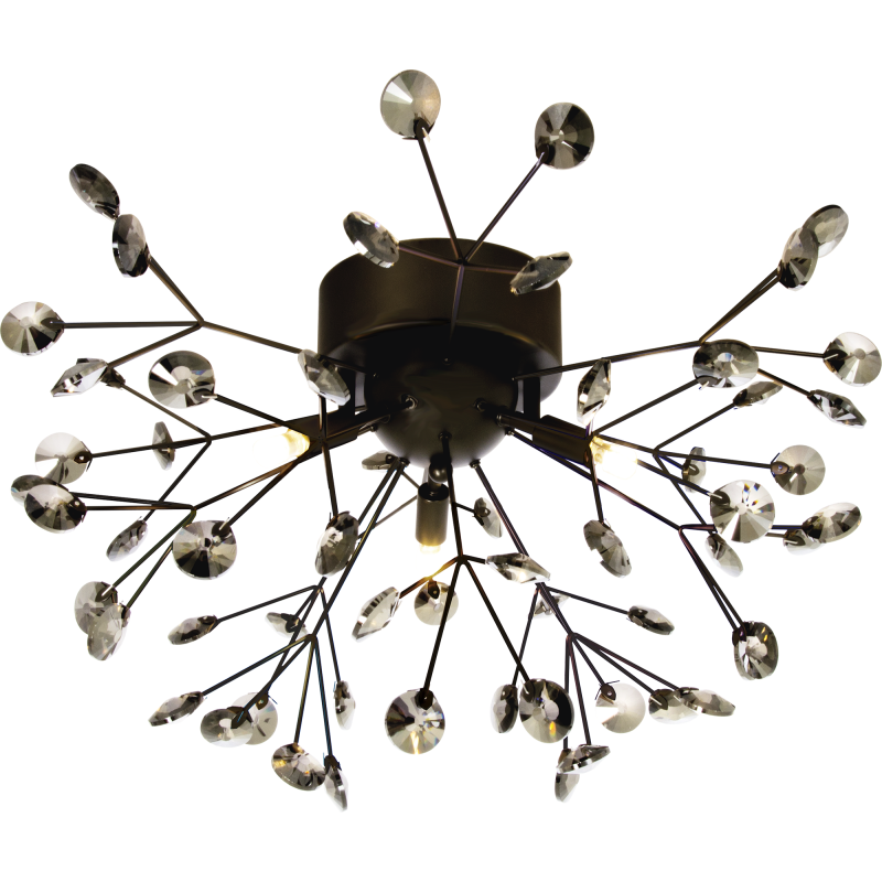 Plafondi Aneta Lighting Viva, musta