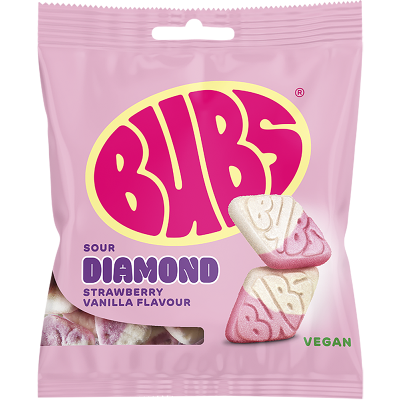 Makeinen Bubs 155 g Strawberry Vanilla Diamond