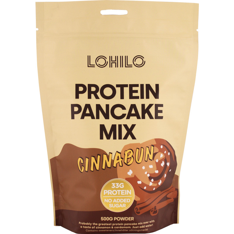 Proteiinipannukakkujauhe Lohilo 500 g Cinnabun