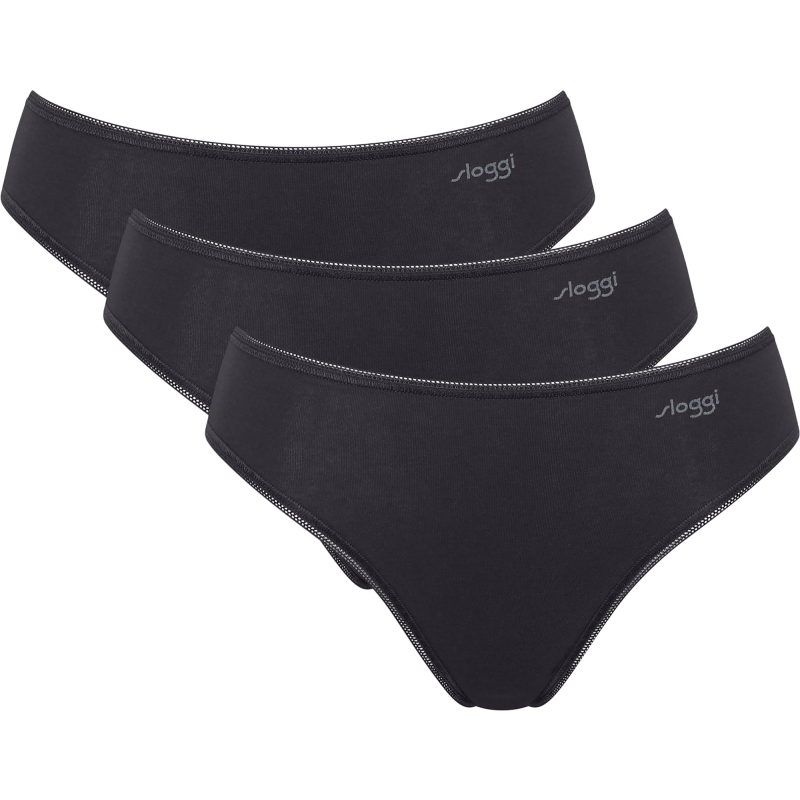 Naisten tai-alushousut Sloggi Pure Comfort 3 kpl/pkt