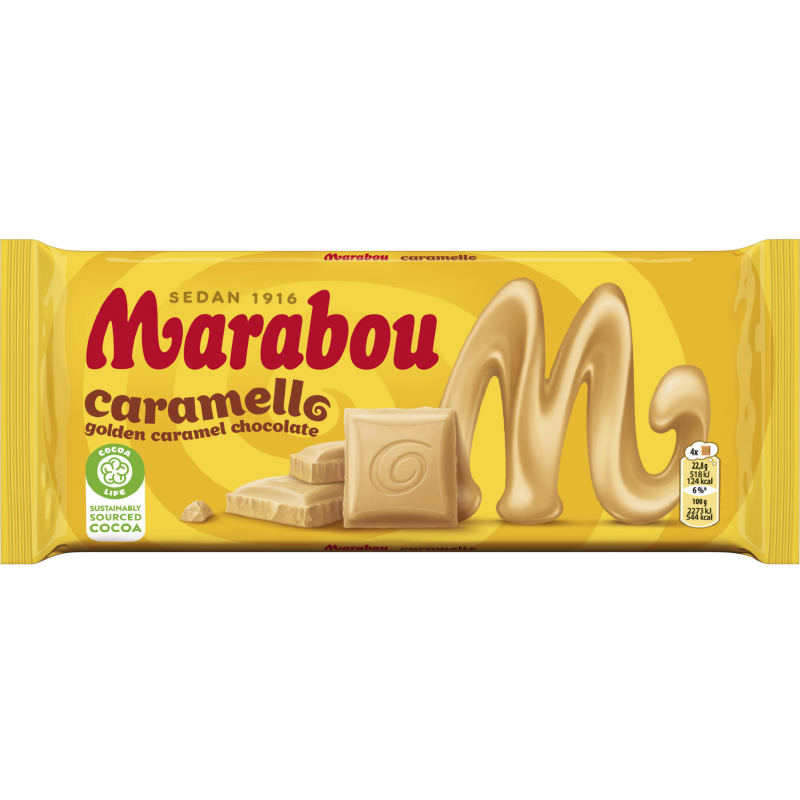 Suklaalevy Marabou 160 g Caramello