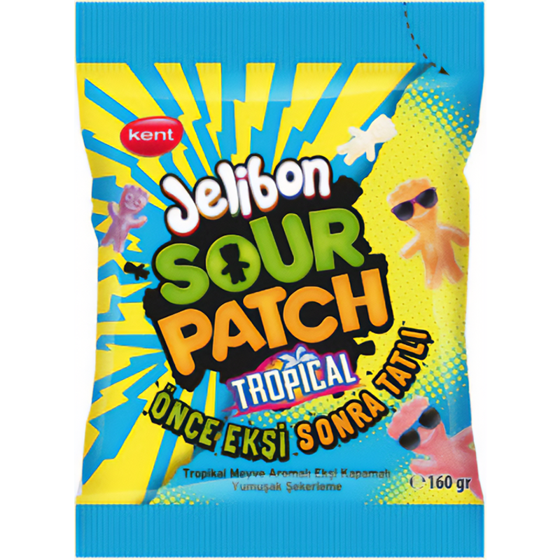 Sour Patch Tropical Mondelez 160 g