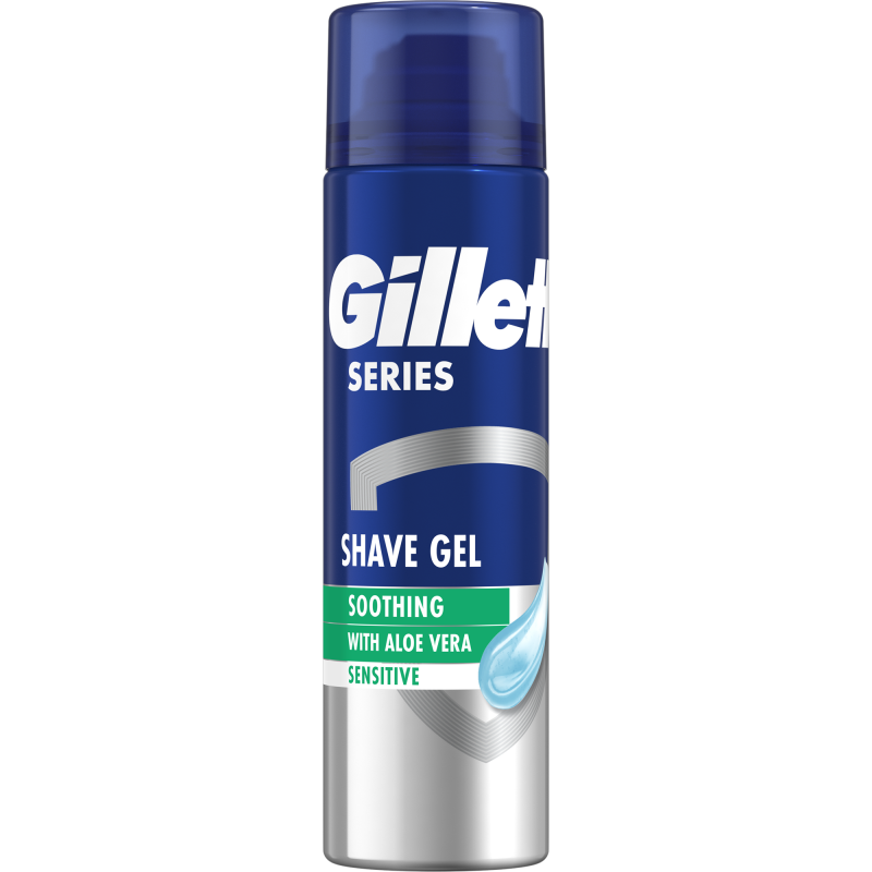 Parranajogeeli Gillette 200 ml Series Sensitive