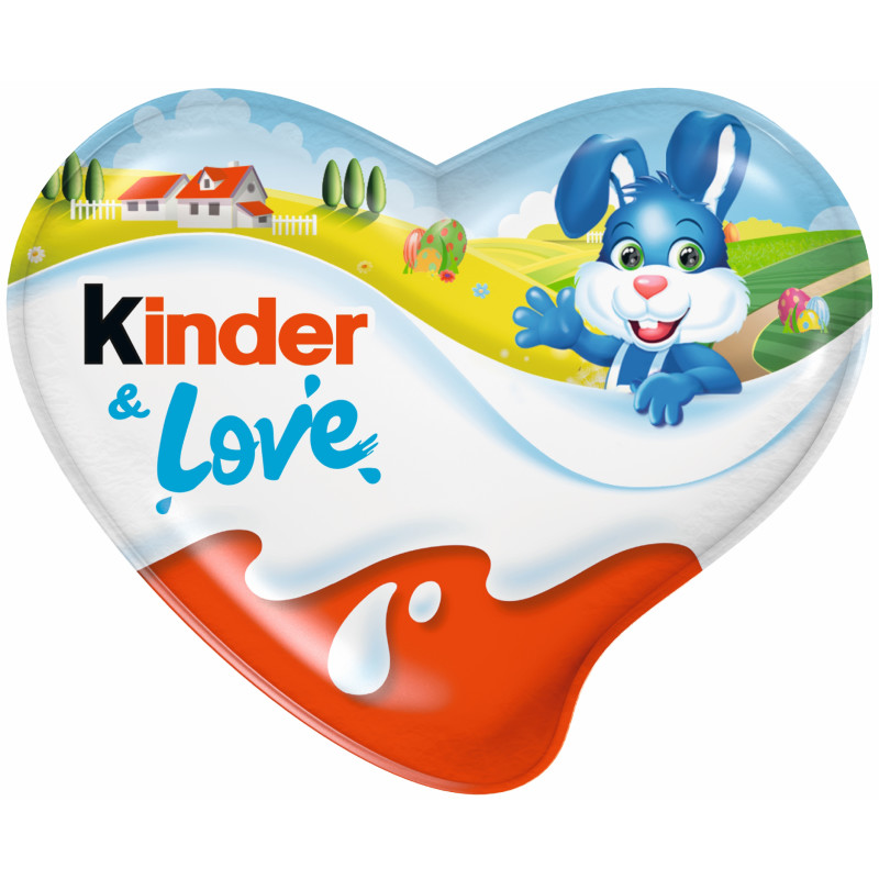 Suklaasydän Kinder & Love Easter 37 g