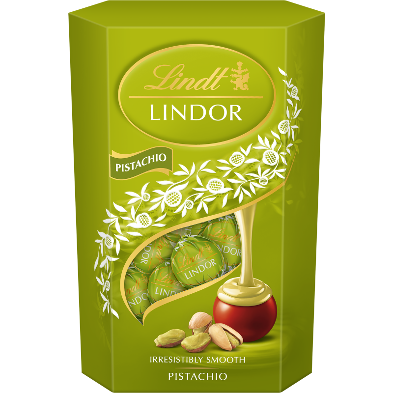 Täytesuklaakuula Lindt 200 g Lindor pistaasi