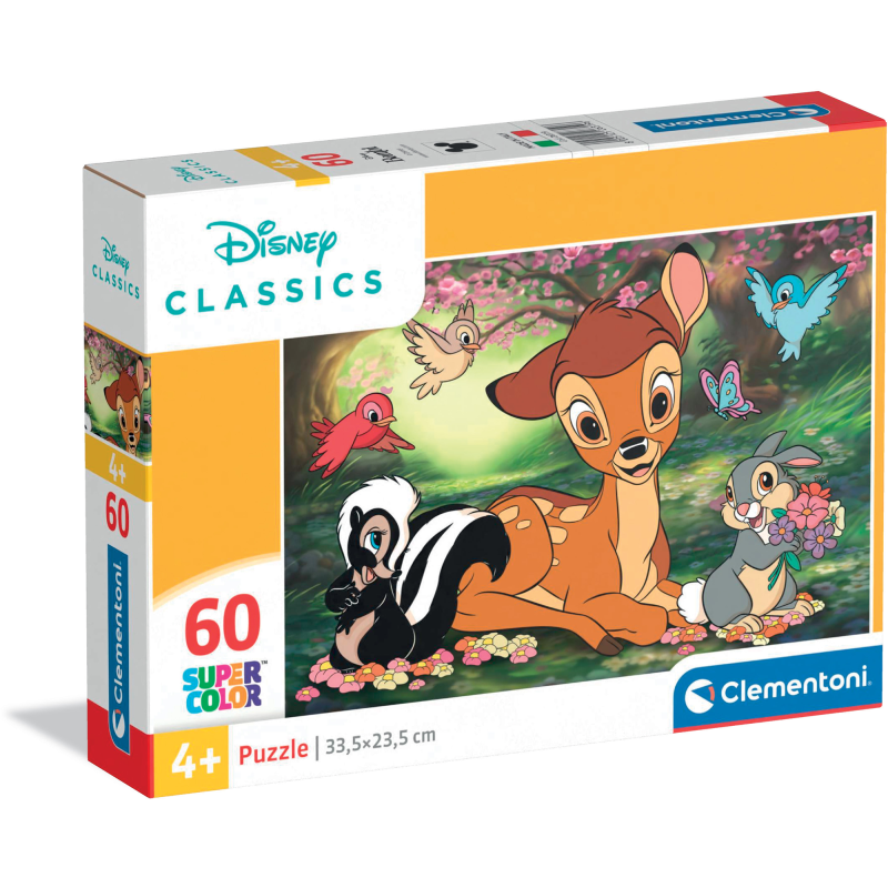 Palapeli Clementoni 60 palaa Disney Classic