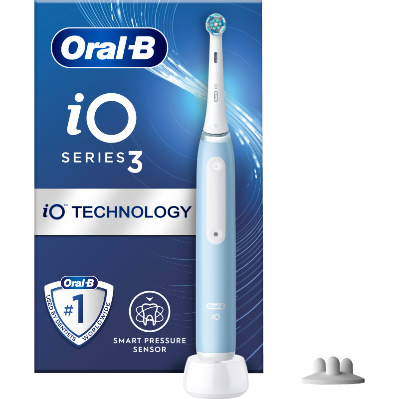 Sähköhammasharja Oral-B iO 3s, sininen | tokmanni.fi