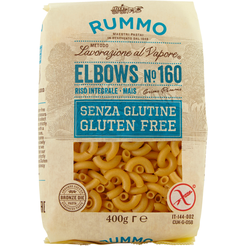 Makaroni Rummo 400 g gluteeniton No: 160