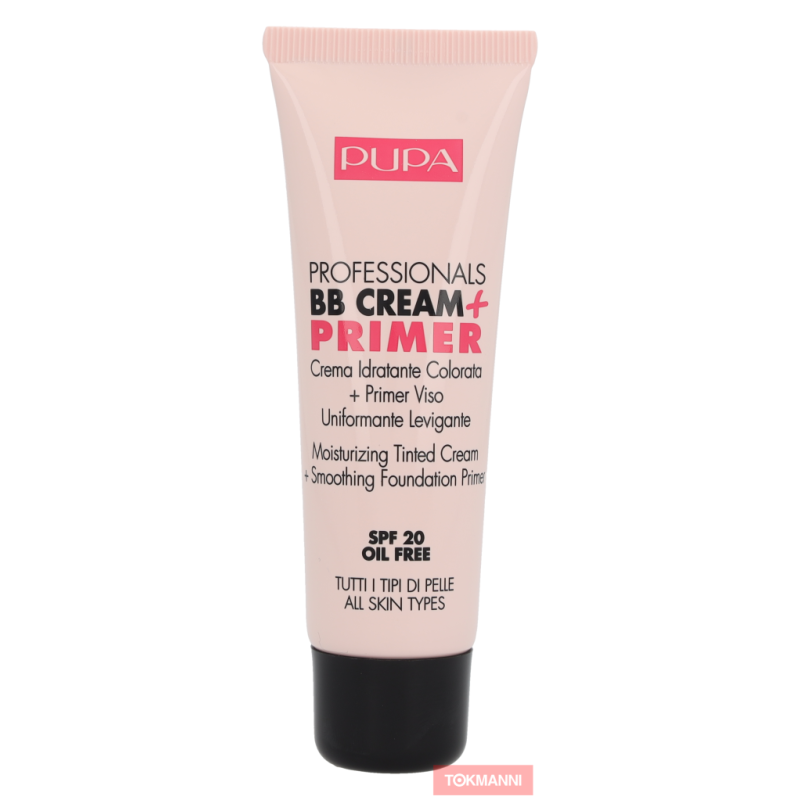 Päivävoide, Pupa 50 ml Pupa Professionals BB Cream + Primer SPF20 #002 Sand