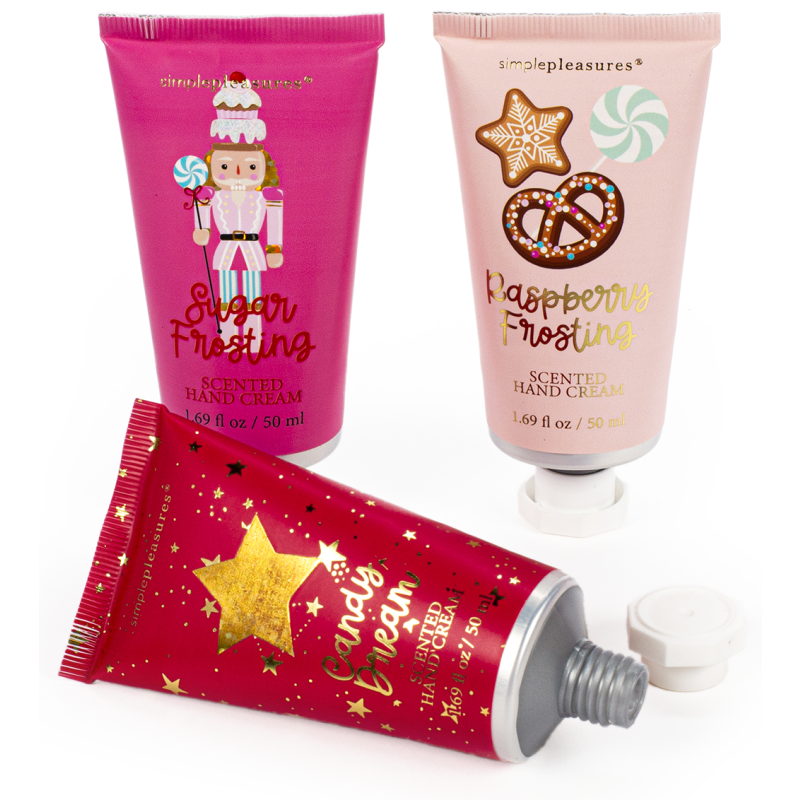 Lahjapakkaus Simple Pleasures 3 x 50 ml käsivoide