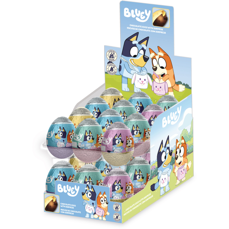 Yllätyssuklaamuna 20 g Bluey