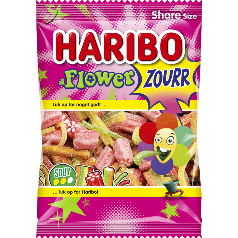 Flower zourr Haribo 250 g