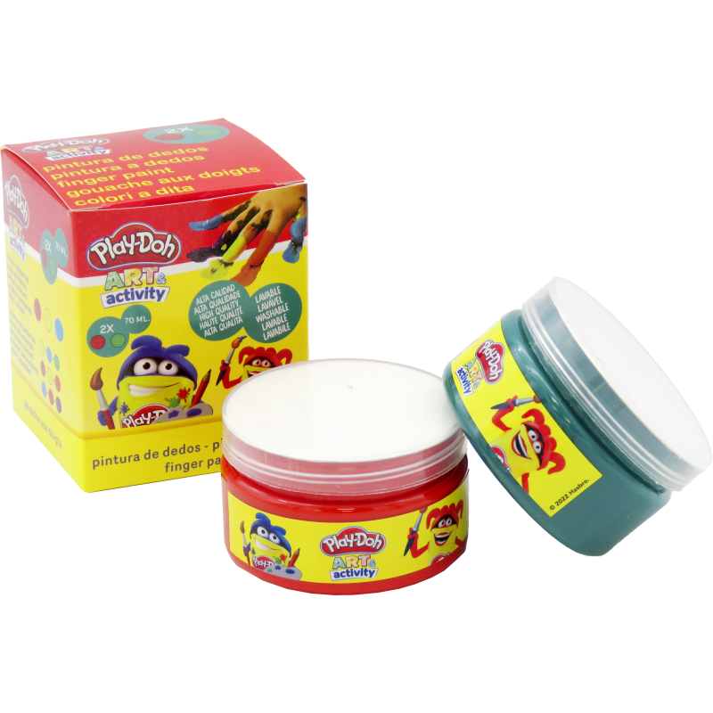 Sormiväri Play Doh 2 x 70 ml punainen ja vihreä