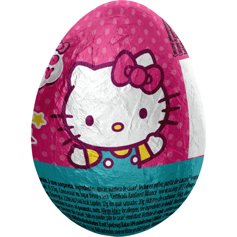 Yllätyssuklaamuna 60 g Hello Kitty