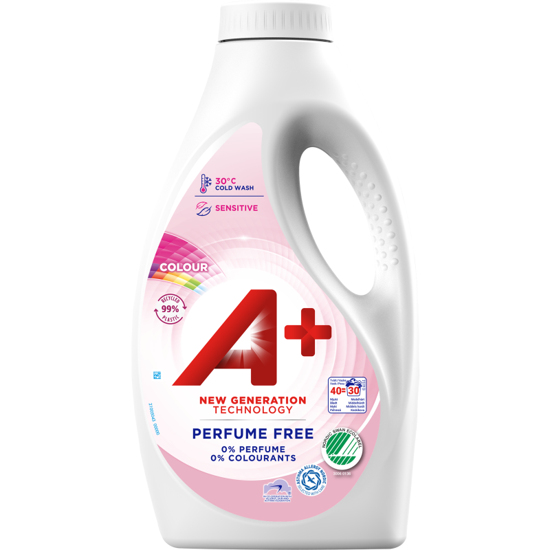 Pyykinpesuneste A+1,6 l Sensitive Color