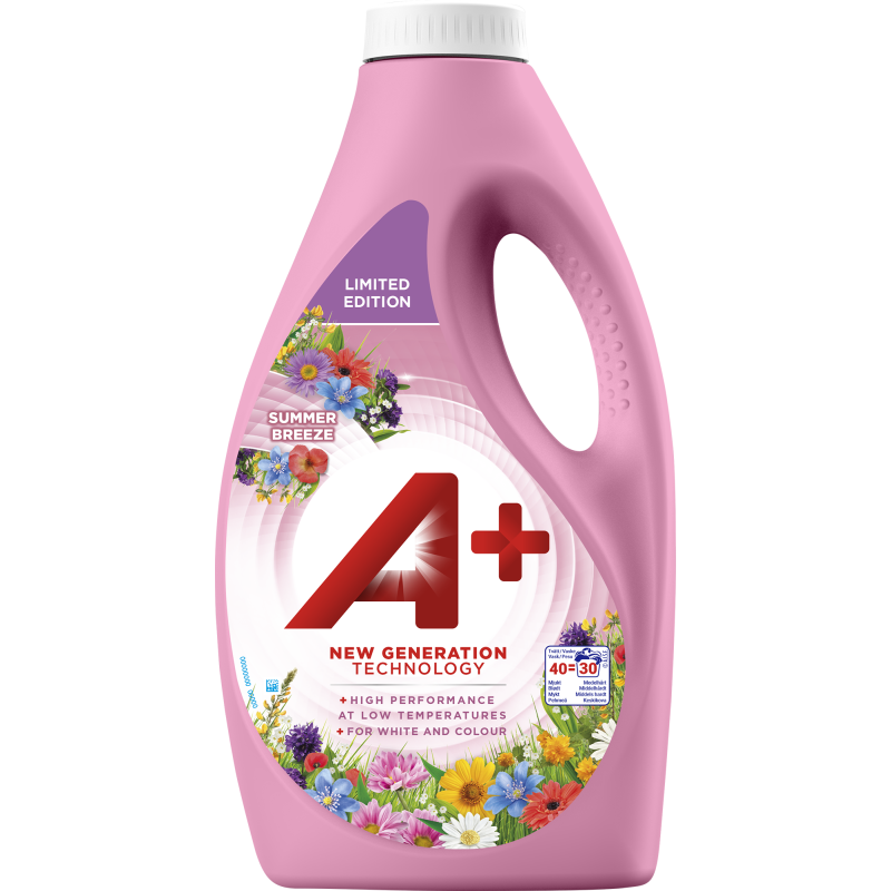 Pyykinpesuneste A+ 1,44 l Summer Breeze