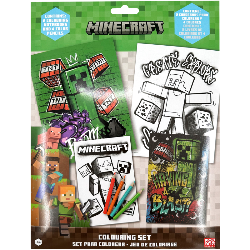 Värityssetti Minecraft