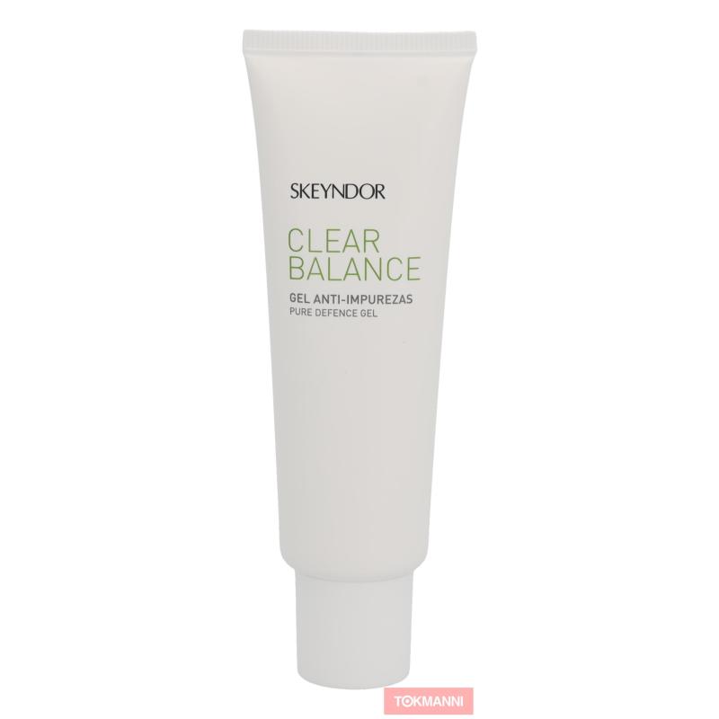 Kosteusvoide, Skeyndor 50 ml Clear Balance Pure Defence Gel