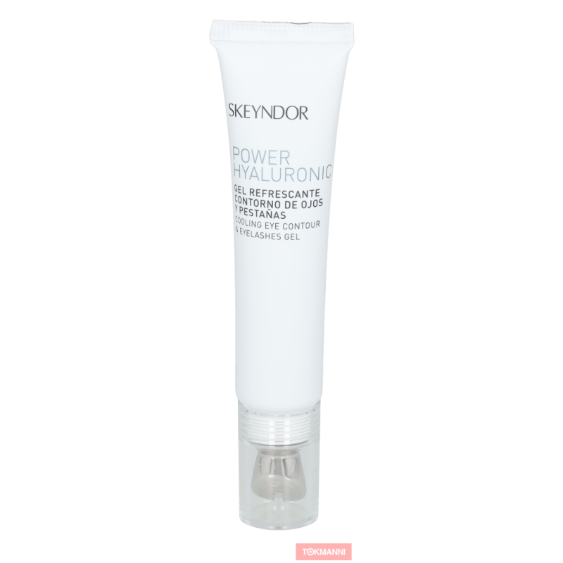 Silmänympärysvoide, Skeyndor 15 ml Power Hyaluronic Cooling Eye Contour&Eyelashes Gel