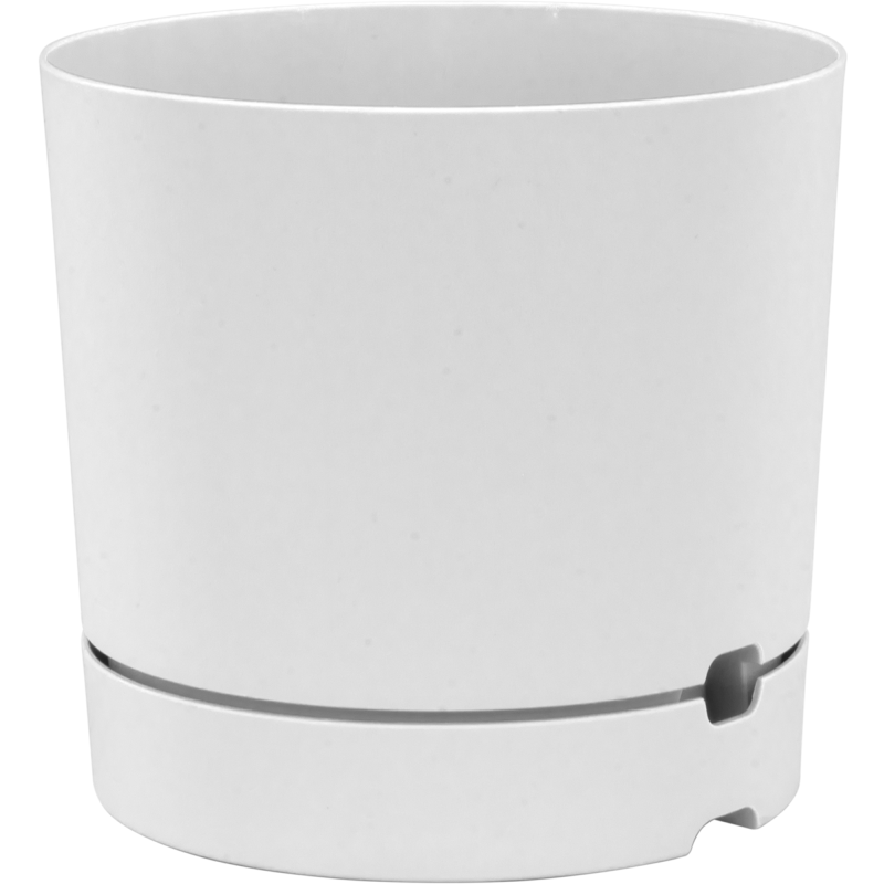 Ulkoruukku Gardenico Oliver 18 cm, valkoinen