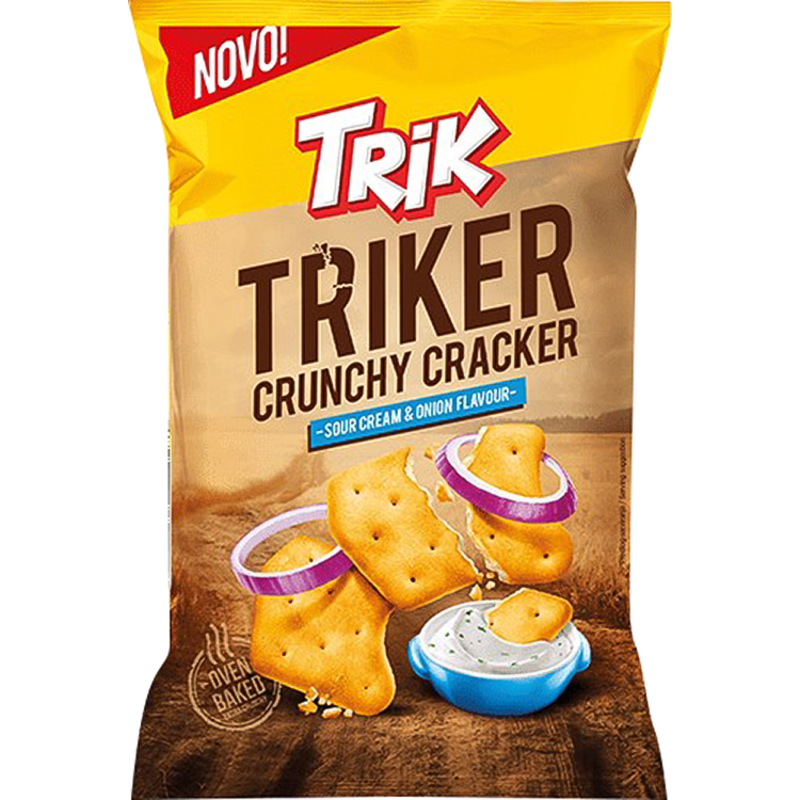 Suolakeksi Trik 90 g Triker Sour Cream & Onion
