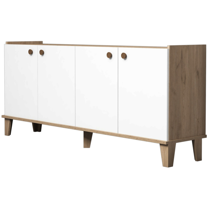 Senkki Chic Home 180 x 41 x 78 cm Susanna beige/valkoinen