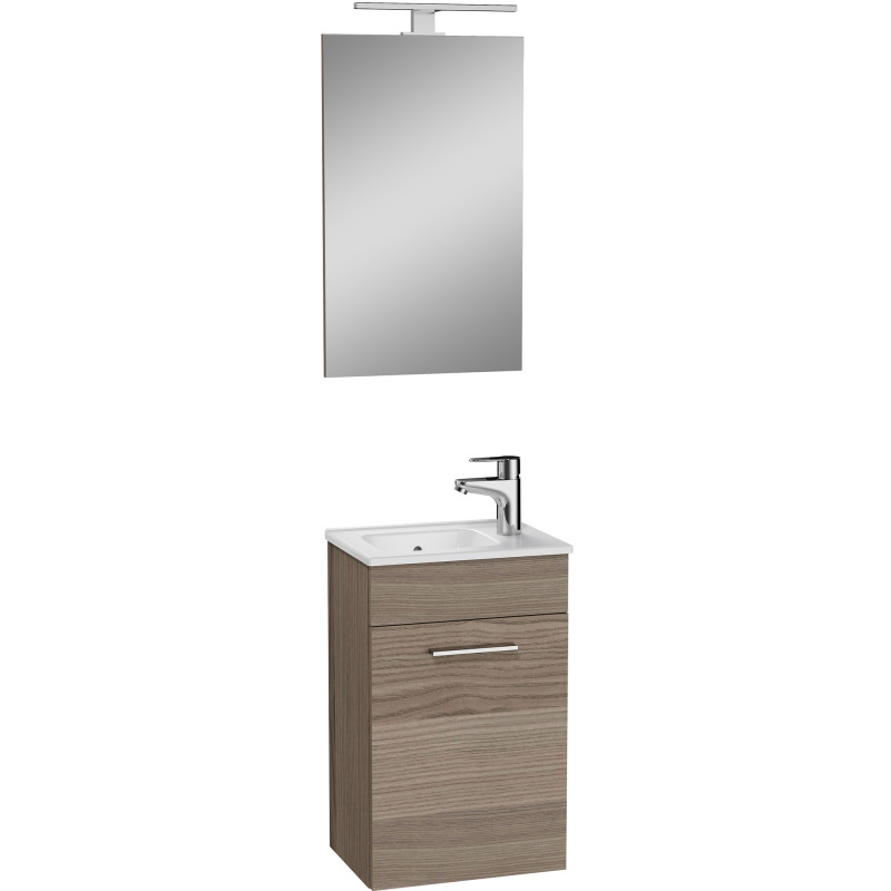 Kylpyhuonekalustesetti Vitra 3in1 Mia 40 cm tammi