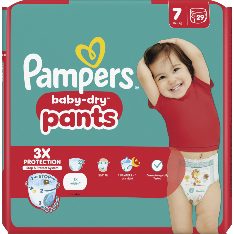 Housuvaippa Pampers 29 kpl Baby Dry 7 15+ kg