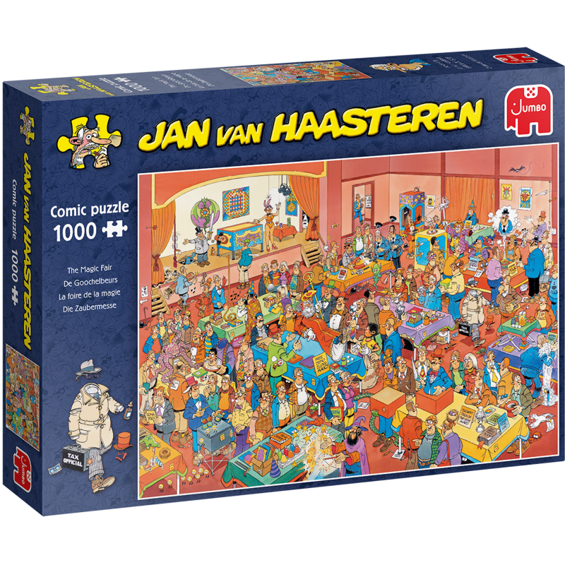 Palapeli Jumbo 1000 palaa Jan Van Haasteren The Magic Fair