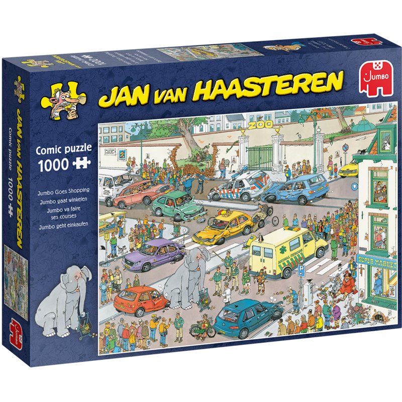 Palapeli Jumbo Jan van Haasteren 1000 palaa Jumbo ostoksilla