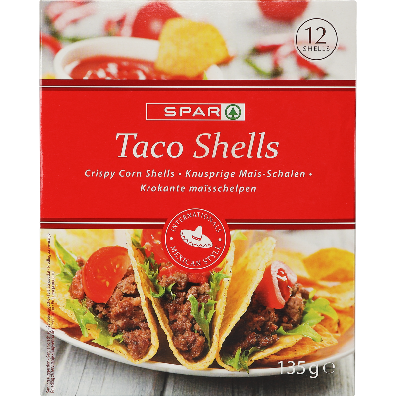 Tacokuoret SPAR 12 kpl 135 g
