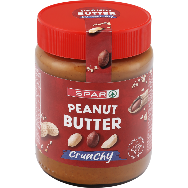 Maapähkinävoi SPAR 350 g crunchy