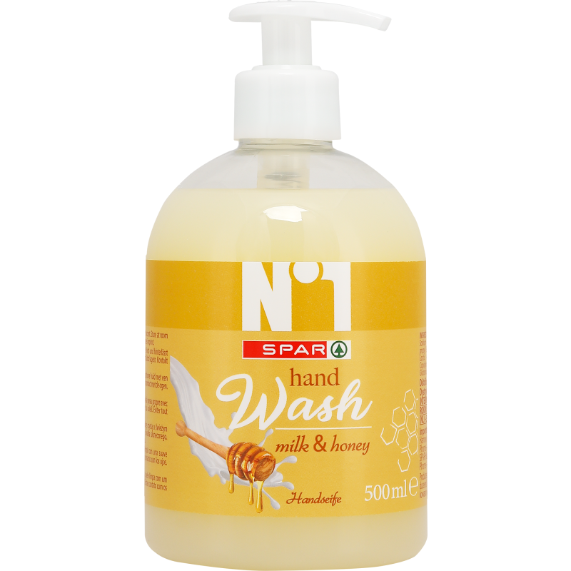 Käsisaippua SPAR 500 ml N°1 Milk & Honey