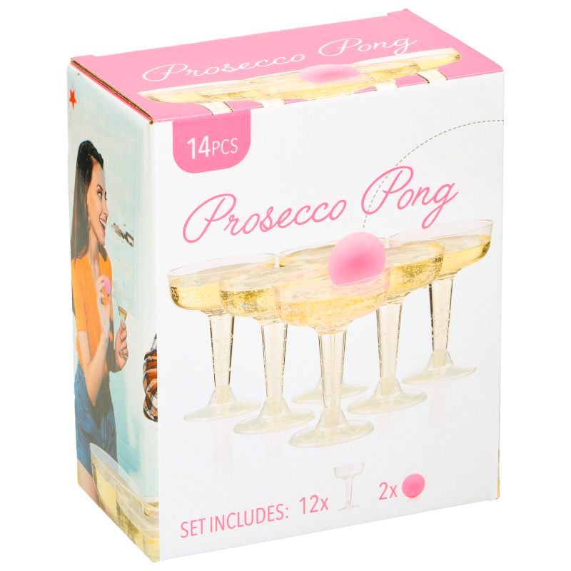 Juomapeli Prosecco pong