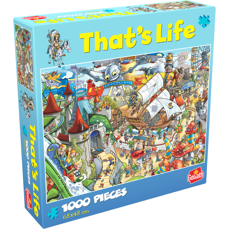 Palapeli That's Life 1000 palaa huvipuisto