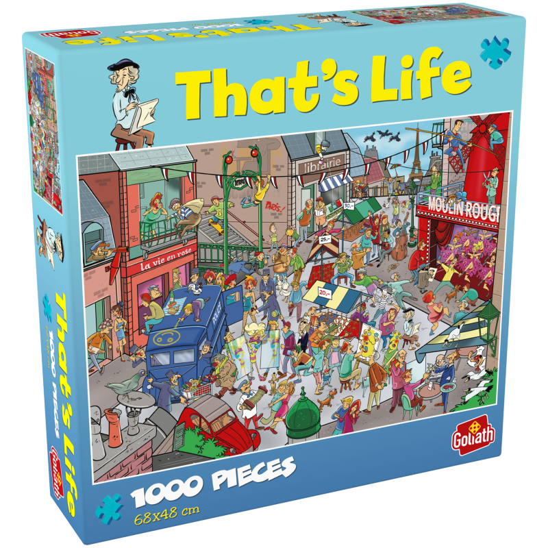 Palapeli That's Life 1000 palaa Pariisi