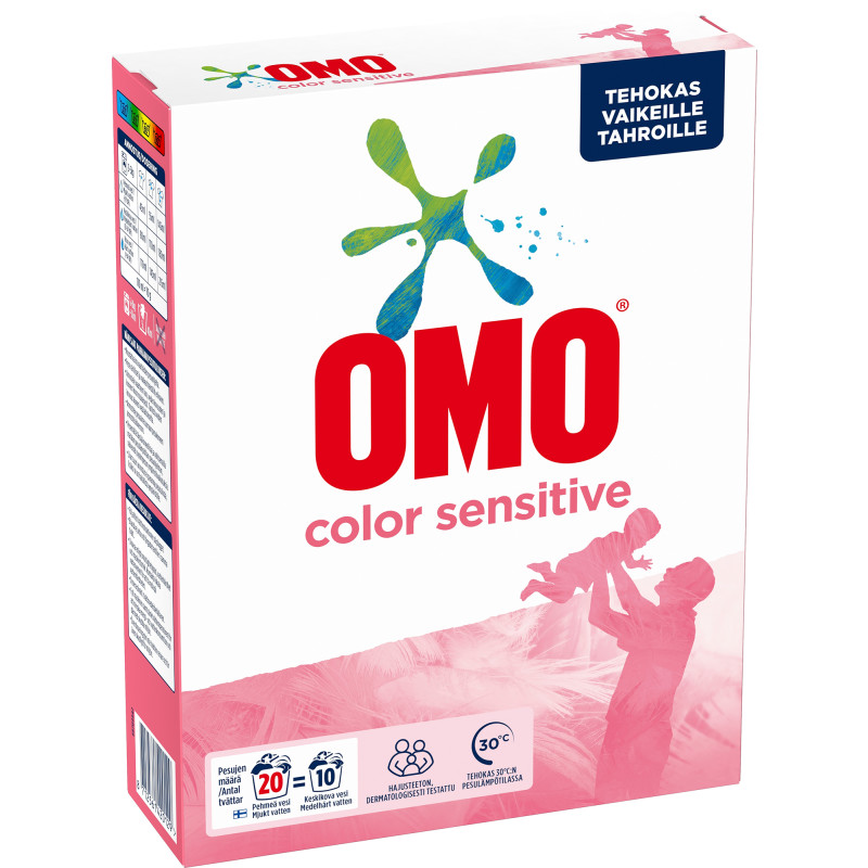 Pyykinpesujauhe 700 g Sensitive Color