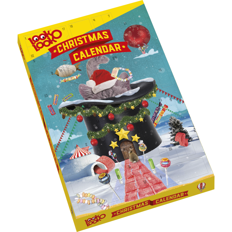 Makeisjoulukalenteri Look-O-Look 210 g