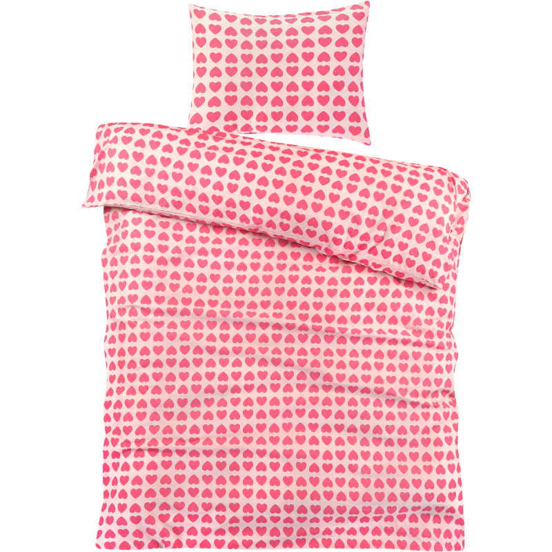 Pussilakanasetti Day Dream 150 x 210 cm Sydämet