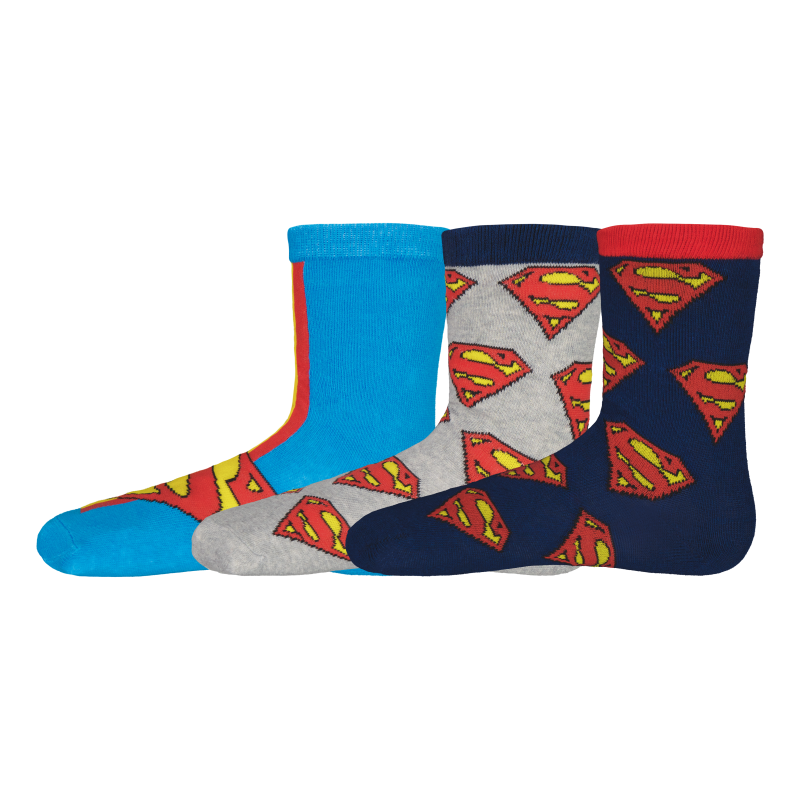 Isompien lasten sukat Superman 3 pr/pkt