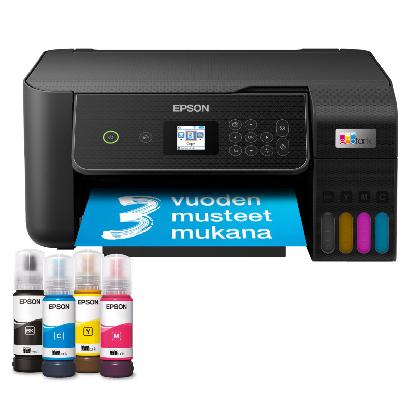 Monitoimitulostin Epson EcoTank ET2870 tokmanni.fi
