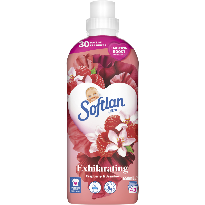 Huuhteluaine Softlan 650 ml Perfumed Freshness Red Fruits & Jasmine