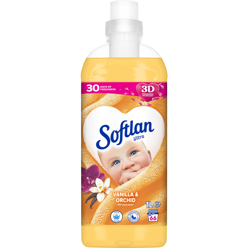 Huuhteluaine Softlan1 l Ultra Vanilla & Orchid