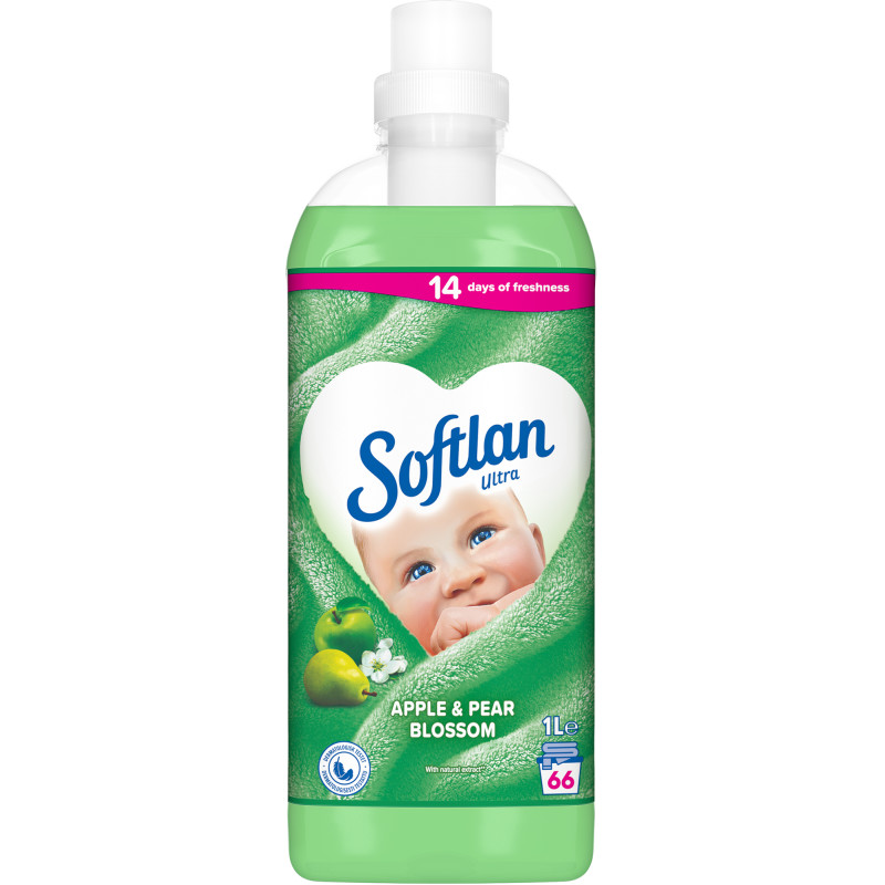 Huuhteluaine Softlan 1 l Ultra Apple & Pear Blossom