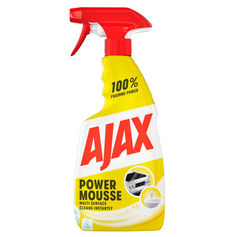 Puhdistusspray Ajax 500 ml Power Mousse Multi