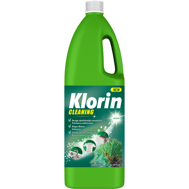 Puhdistusaine Klorin 1,5 l männynhavu